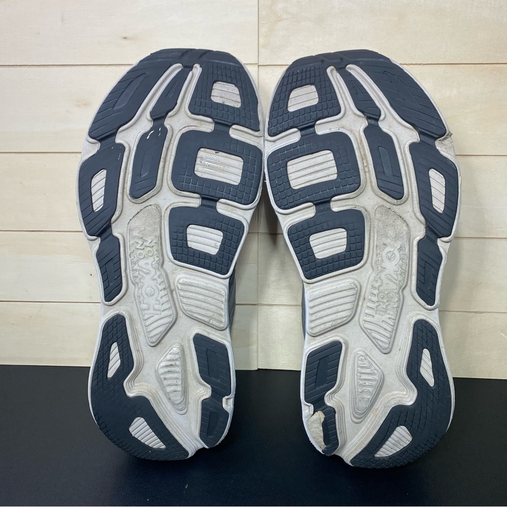 Hoka Bondi 7 Grey Men's Size 11 Running Shoes Sneakers 1110518 WDDS - Picture 9 of 11